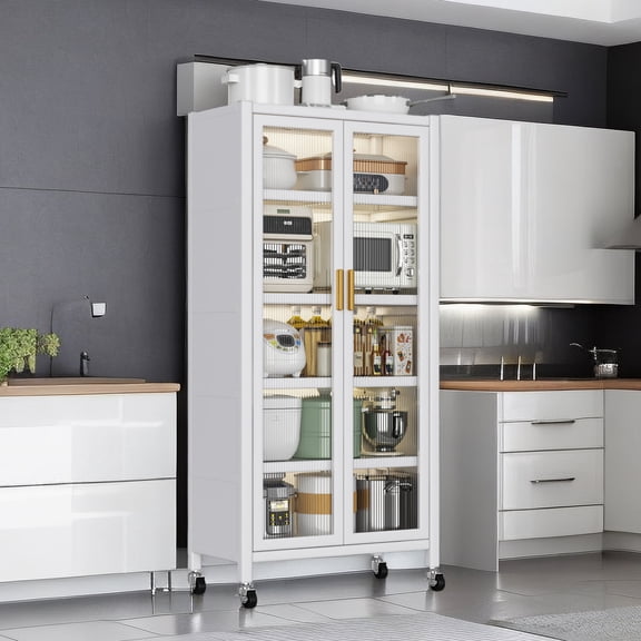 Multilevel Floor - to - Ceiling Shelving / Relieve Storage Pressure, Reasonable Organization