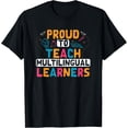 thumbnail image 1 of Multilingual Teacher Linguist Language ESL Teaching T-Shirt, 1 of 5