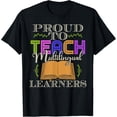 thumbnail image 1 of Multilingual Teacher Linguist Language Teaching T-Shirt, 1 of 4