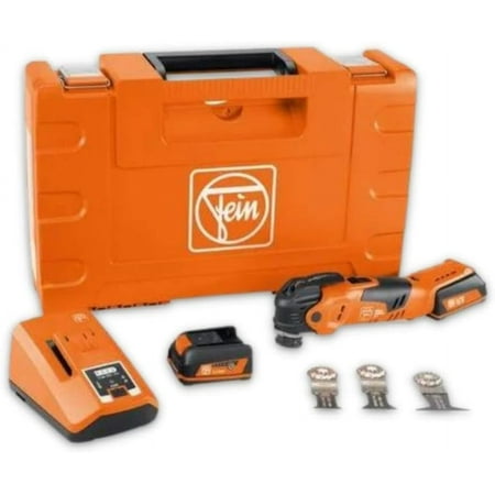 Multimaster Tool AMM 300 Plus Start Oscillating Kit - 12V Battery-Powered Cordless Multi Tool for Interior Work and Renovation - Includes 7 Accessories and Case - 71293261090