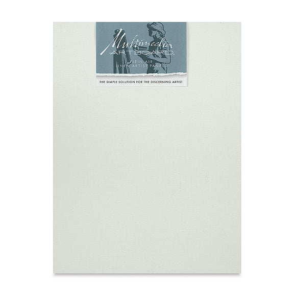 Multimedia Artboard Plein Air Claessens Linen Artist Panel - 12" x 16", 15 DP, Set of 3