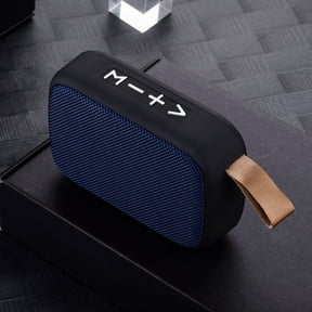 Multimedia Audio Player, Bluetooth Stereo Soundbox, Long Range Wireless Speaker, Compact Rechargeable Multi Mode Audio Device for Office Travel Daily Entertainment