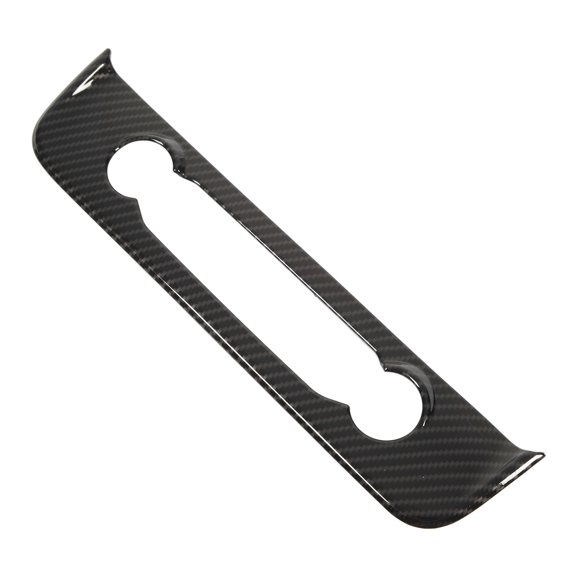 Multimedia Control Knob Cover Trims Carbon Fiber Style Replacement for Ford Maverick 20222023