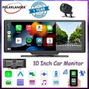 Multimedia Player 10Car Monitor IOS Carplay/Mirror Wireless Built-in DVR AHD Reversing Video Android Auto/Autolink Bluetooth