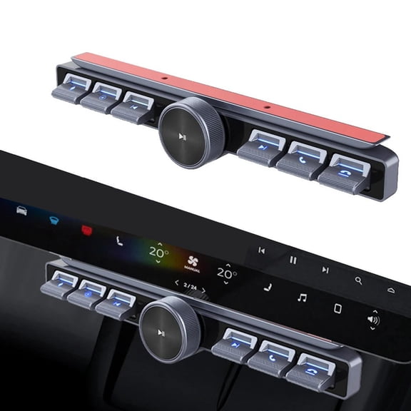 Multimedia Remote Control Button LED Car Controller for Steering Wheel Audio Navigation Player with Flexible Installation and Quick for RESPONSE - Black