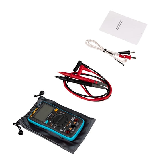 Multimeter AN8002 6000 Counts True RMS Multifunctional Digital Multimeter Voltmeter Ammeter Handheld Mini Universal Meter High Accuracy Measure Temperature AC/DC Voltage AC/DC Current