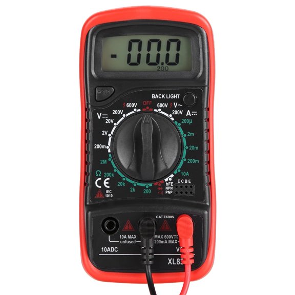 Multimeter,Digital Ammeter,XL830L Handheld LCD Digital Multimeter Voltmeter Ammeter Ohmmeter Current Voltage