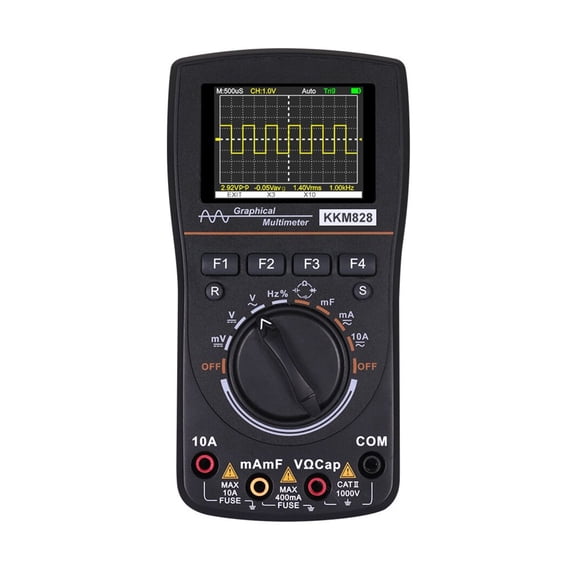 Multimeter Digital Storage 2-in-1 Digital Oscilloscope OSC 6000 Counts True RMS Multimeter ,DIY Tools