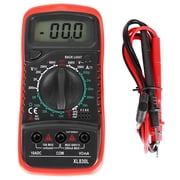 Multimeter, Digital Voltmeter Electrical Tester For Laboratory Widely Use Factory Household XL830L Red