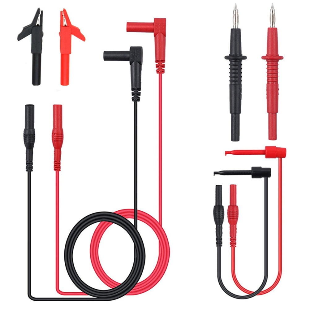 Multimeter Leads Alligator Clips Cables Para Multimeter Automotive Test