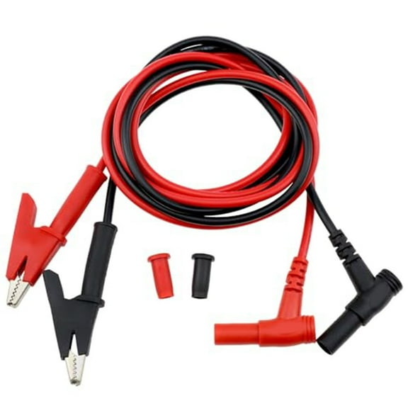 Multimeter Pen Plug To For Alligator Clip Test Line Power Connection Line 4Mm