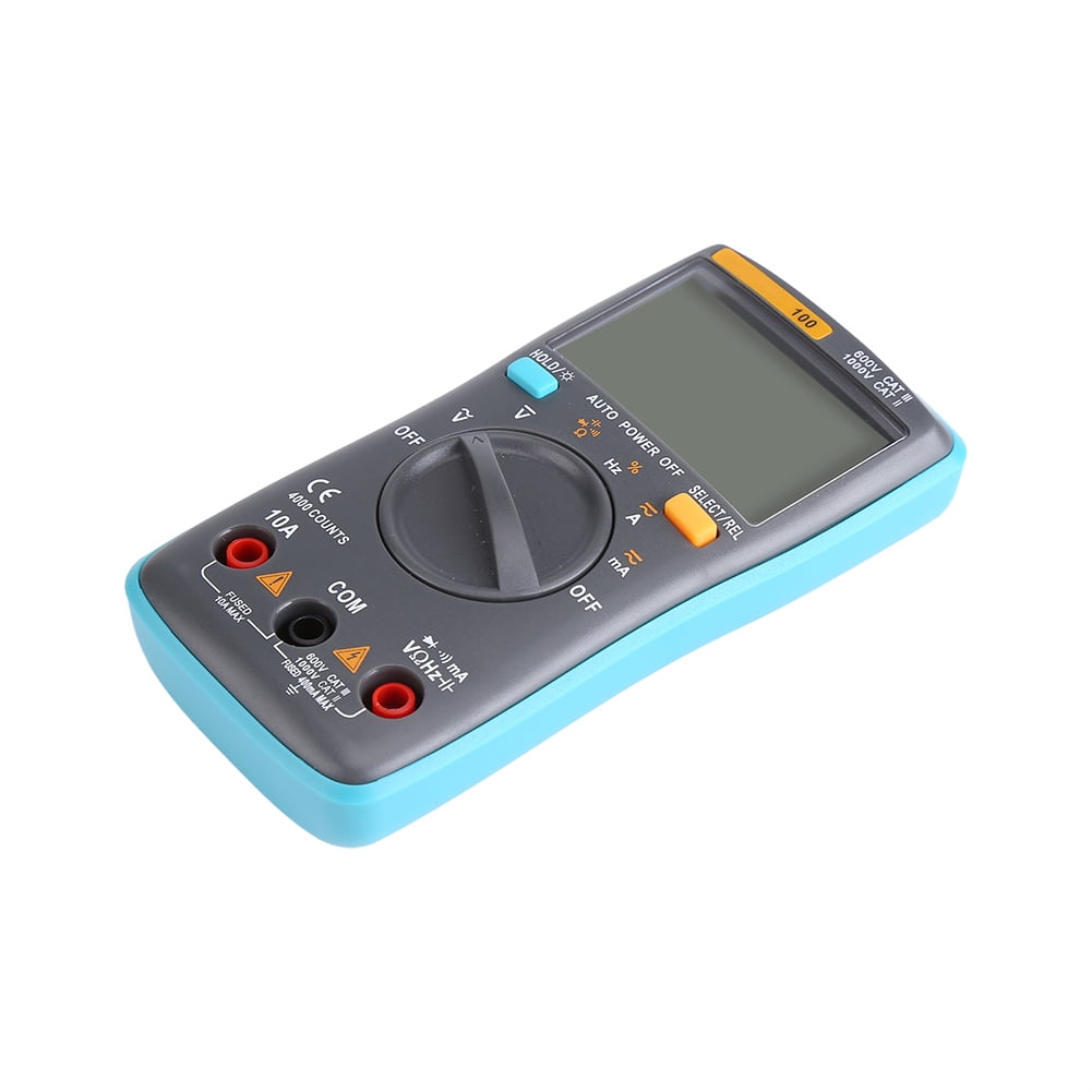 Multimeter Tester, RM100 4000 Counts Portable Digital Multimeter