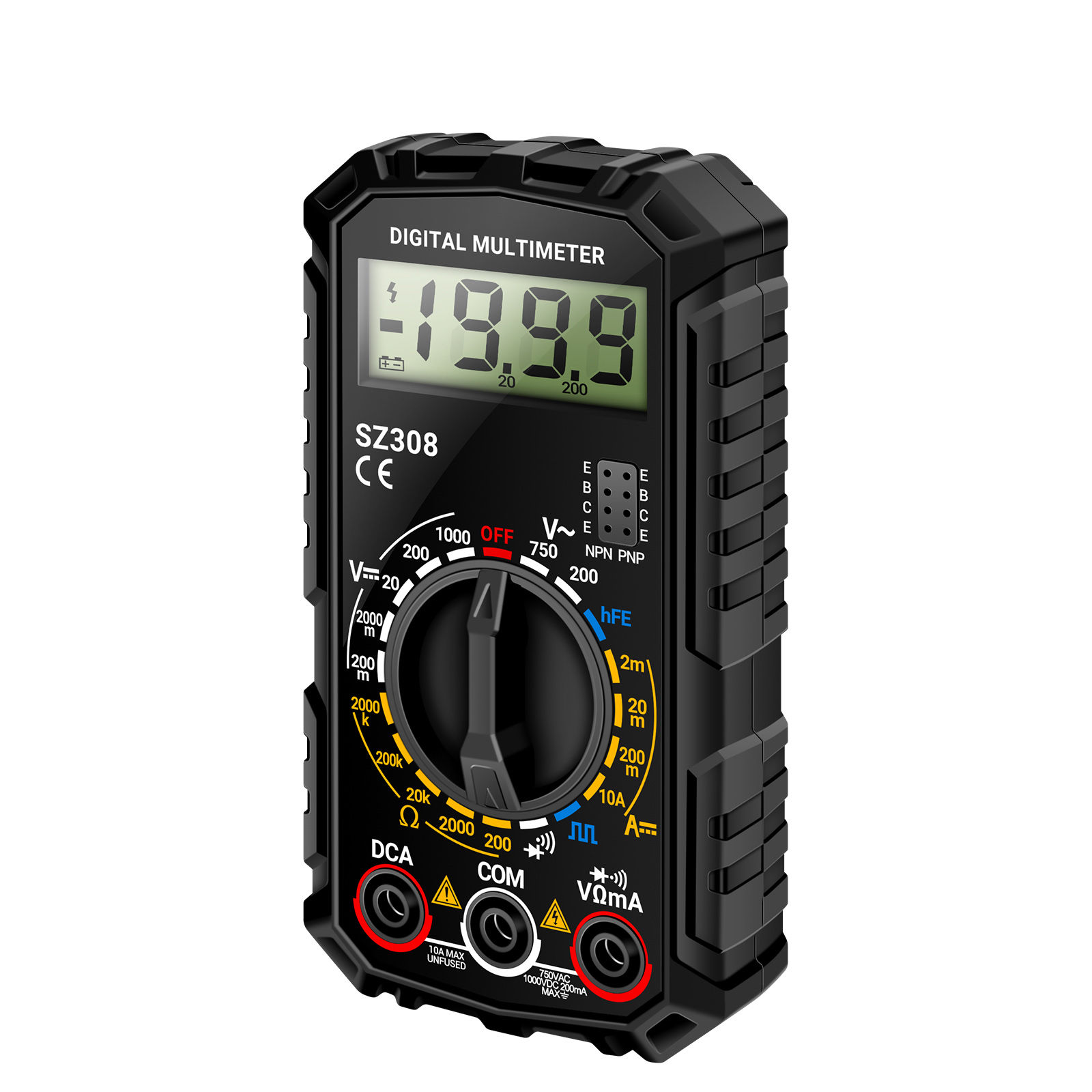 Testing Buzzer Multimeters,Hfe Buzzer Sz308 Tester Resistance Test Buzzer Resistance ...