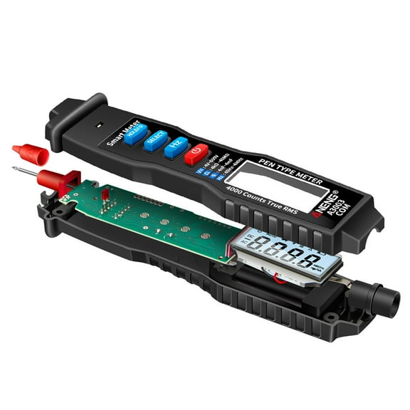 Multimeters,Ncv Voltmeter Ohmmeter Live Line Test Pen Ncv Voltmeter 4000 Lcd Tester With Data And Tester With Data Ohmmeter Resistance Live Handheld 4000 Lcd Line Test Handheld Siuke Black
