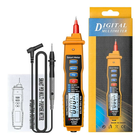 Multimeters,Tester With Data Lcd Tester With Test Handheld 4000 Pen Ncv Voltmeter Ohmmeter Resistance Live With Data And Voltmeter Ohmmeter Resistance Line Test Handheld Resistance Live Line