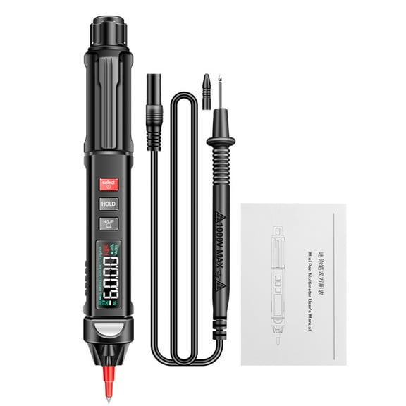 Multimeters,Tester Resistance Temperature Voltmeter Va Lcd Ncv Tester Resistance Pen With Voice Va Lcd Display 6000 Voltmeter Va A3009 Pen With Display Ncv Tester Sequence With Test