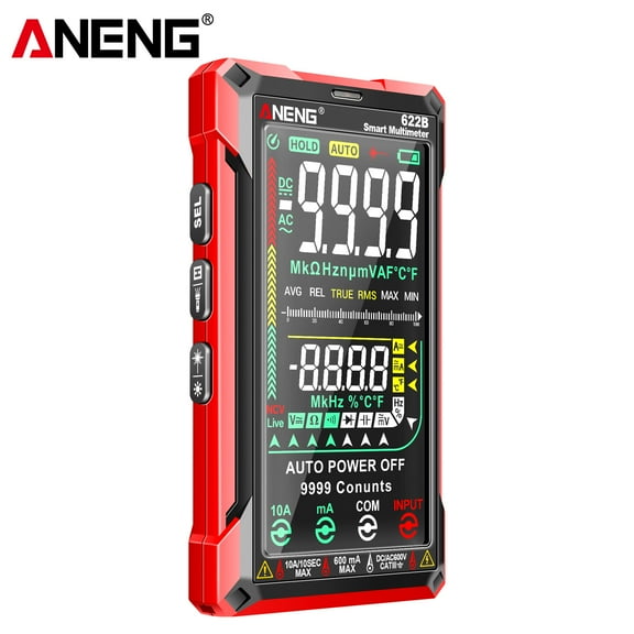 Multimeters,Voltmeter With Resistance 9999 Ohm Amp Tester 9999 9999 Ohm Temperature Ohm Amp Voltmeter Bsewo Twirltide Eryue Dsfen Siuke