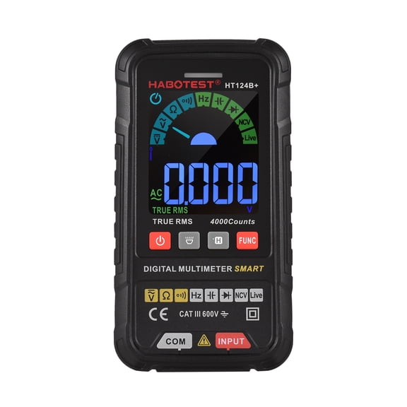 Multimeters,Wire Tester With Rms 600v Resistance Tester With Lcd Huiop Live Wire Tester With Lcd Color Continuity Diode Nvc Lcd Color Screen 600v Resistance Continuity 4000 Rms 600v Hxber