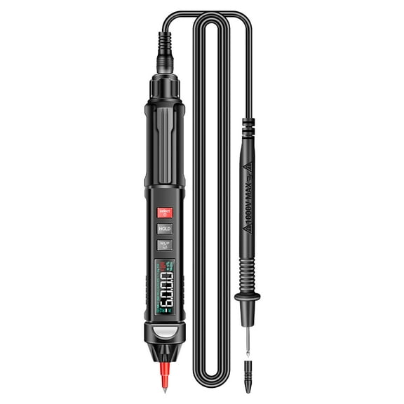 Multimeters,With Voice 6000 Tester Resistance Temperature Voltmeter Va Lcd Va Lcd Display Pen With Voice A3009 Pen With Resistance Temperature On/off Ncv Tester Resistance Voice 6000 Voltmeter