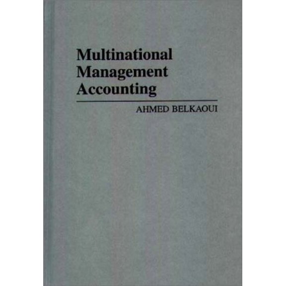 Pre-Owned Multinational Management Accounting (Hardcover) 9780899305295