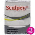 thumbnail image 1 of Multipack of 15 - Sculpey III Polymer Clay 2oz-White, 1 of 2