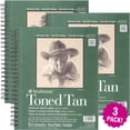 thumbnail image 1 of Multipack of 3 - Strathmore Toned Sketch Spiral Paper Pad 9"X12"-Tan 50 Sheets, 1 of 3
