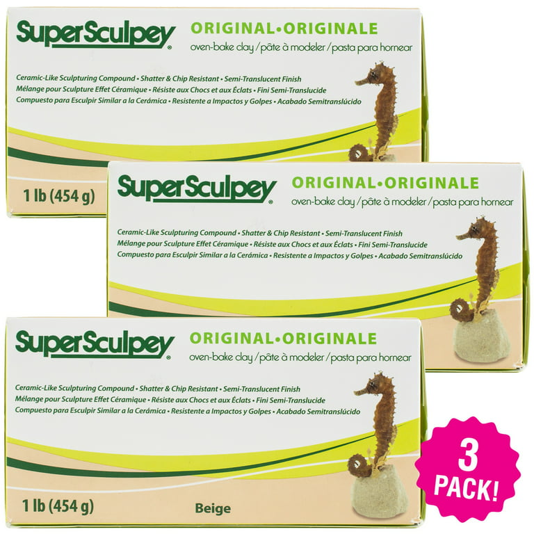 Check out our Super Sculpey Oven Bake Clay - 453 Grams- Beige/Flesh 209  store for the most affordable prices