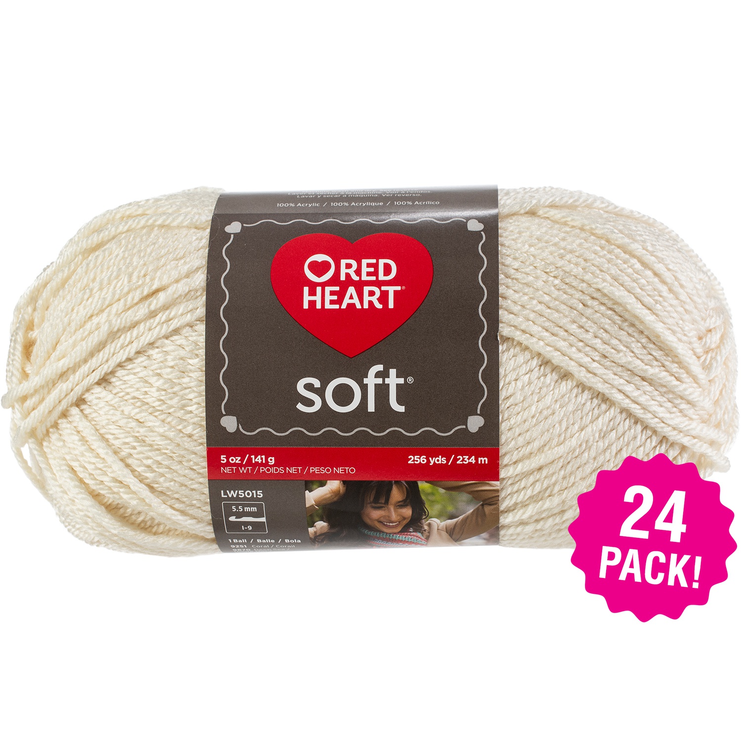 Bernat Baby Blanket Baby Grays Yarn 2 Pack of 300g/10.5oz Polyester