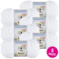thumbnail image 1 of Bernat Pipsqueak Yarn - Whitey White, Multipack of 6, 1 of 2