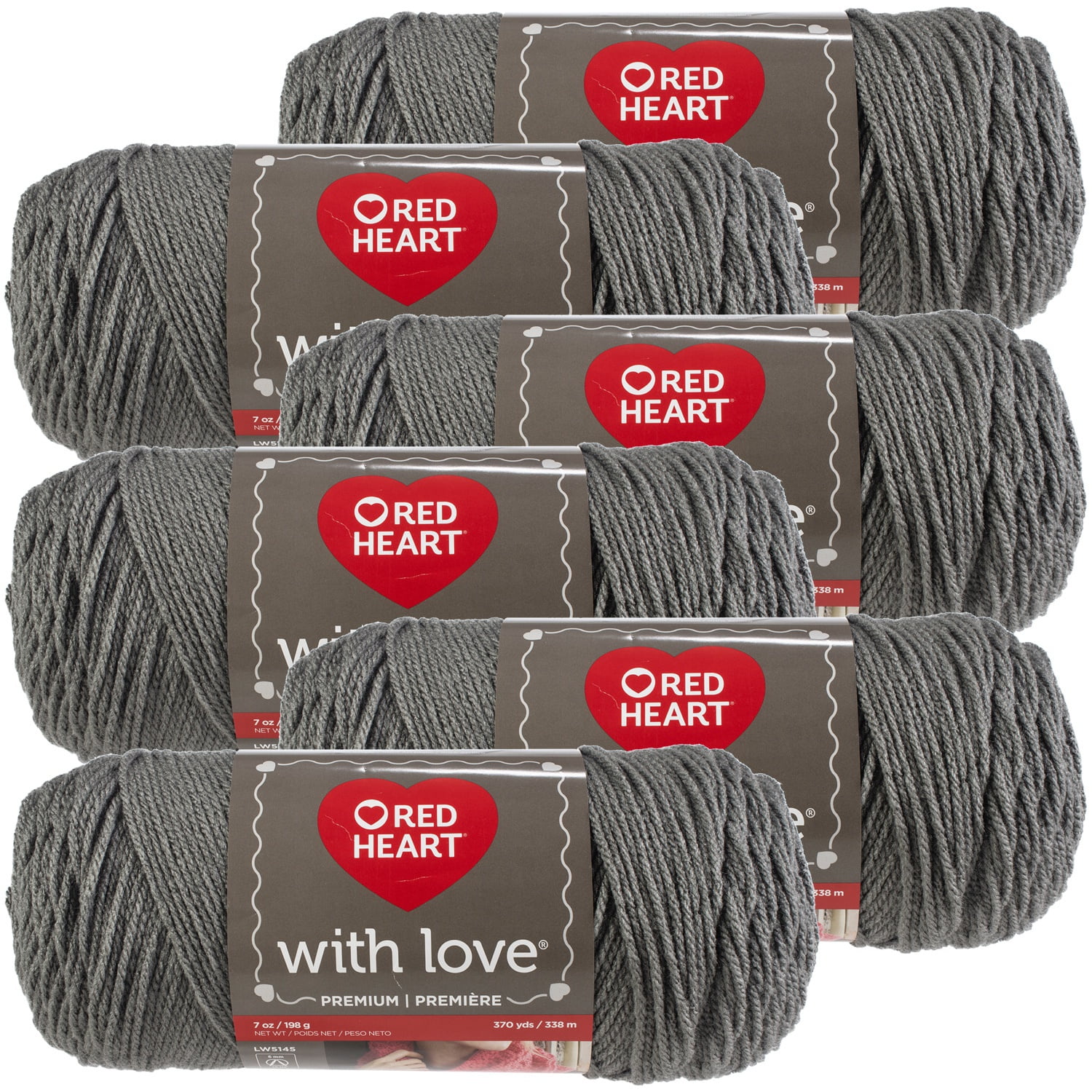 Red Heart Love Metallic Yarn