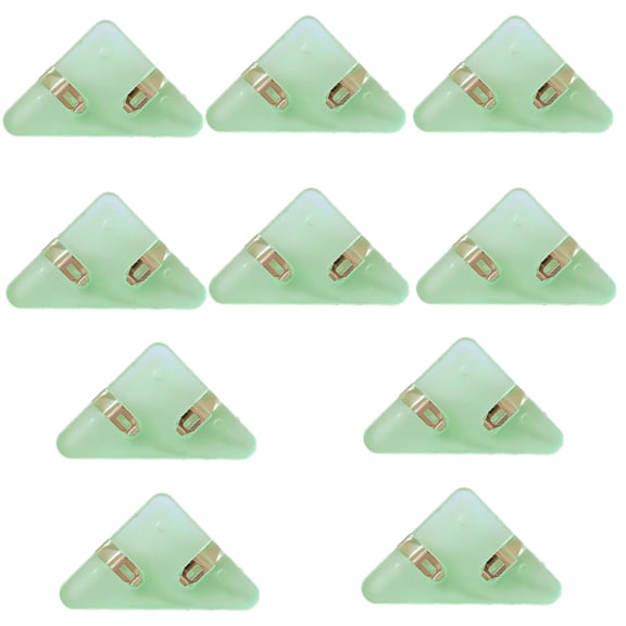 Multipacks Plastic Document Corner Clips for Organized Workspaces