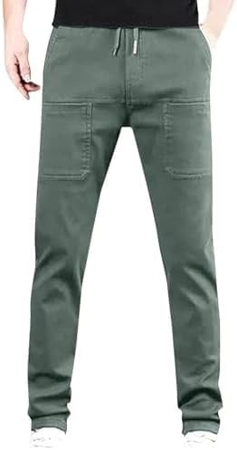 Multipants-High Stretch Multi-Pocket Durable Cargo Pants, Mencomfy