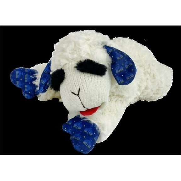 Multipet 784369537932 10.5 in. Lamb Chop Hanukkah Pet Toy