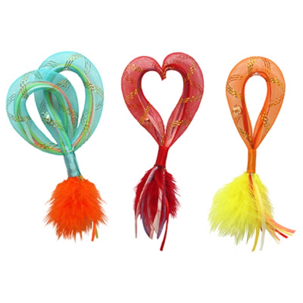 Mesh top cat toy