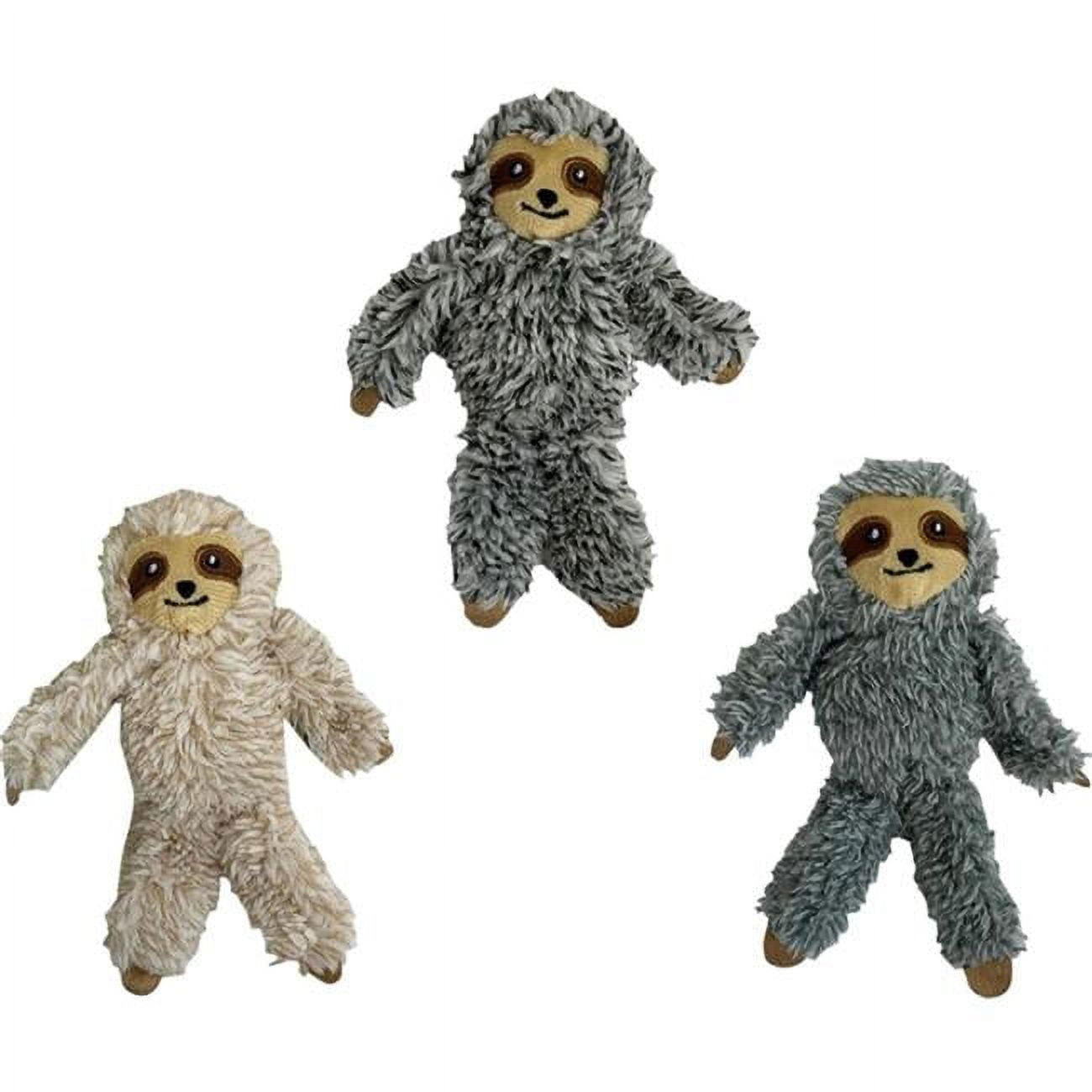 Multipet 5 in. Sloth Cat Toy, Assorted Color (Sold Separately