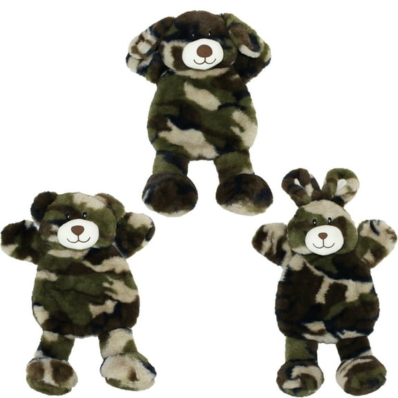 Multipet Camouflage Berman Buddies Dog Toy, Size: 15"