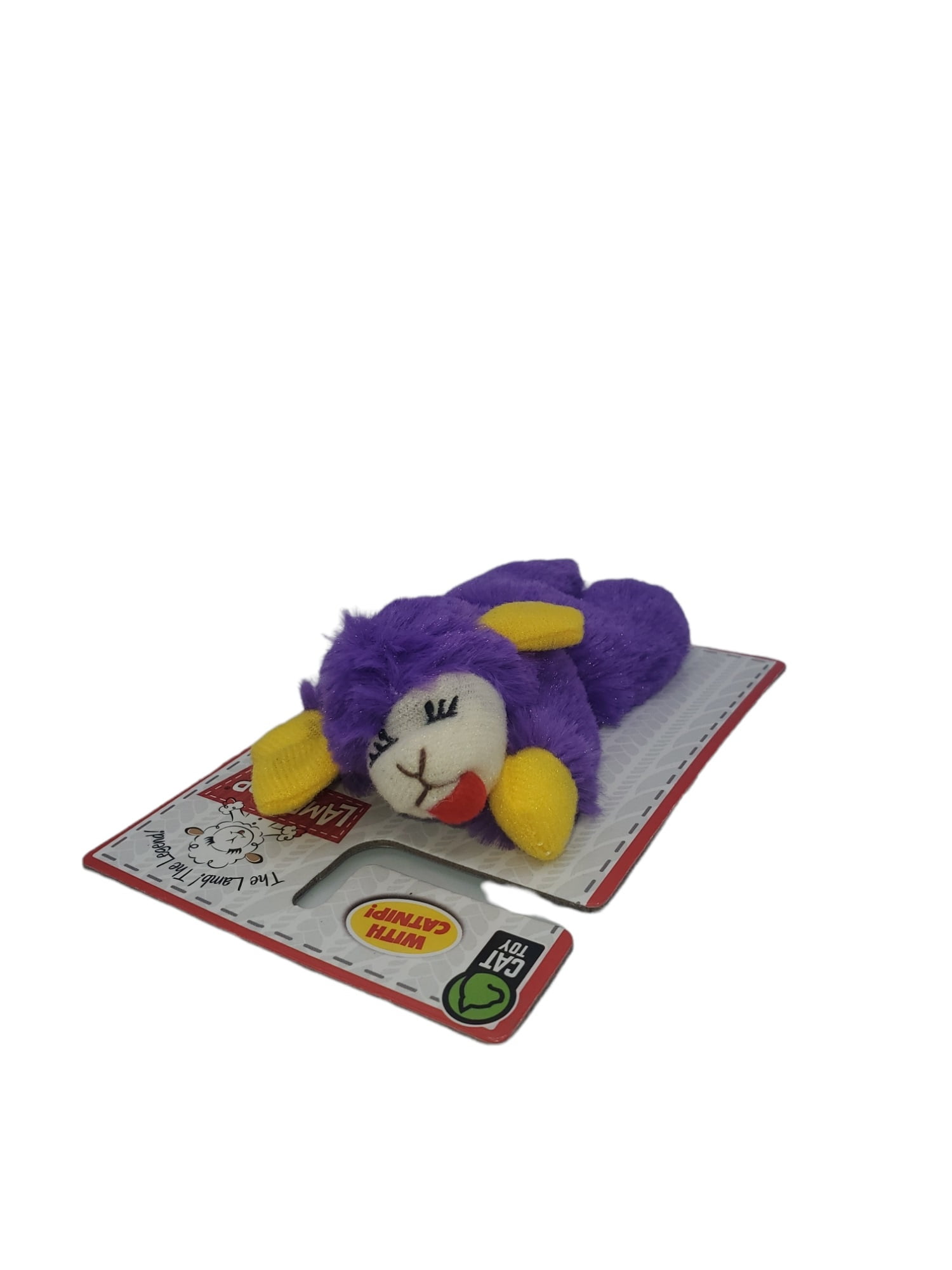 Multipet Cat Pals Catnip Cat Toy, Lambchop Purple - Walmart.com