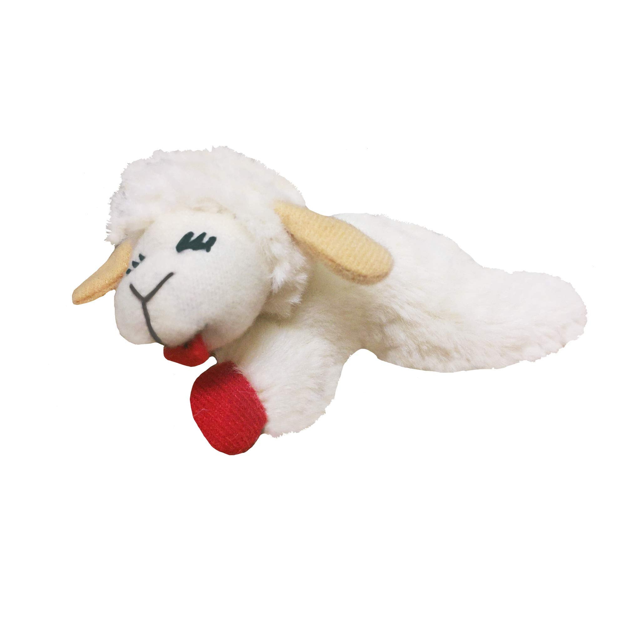 Multipet Cat Toy Lamb Chop with Catnip 1 ea (Pack of 15)