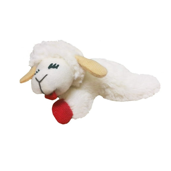 Multipet Cat Toy Lamb Chop with Catnip 1 ea (Pack of 15)