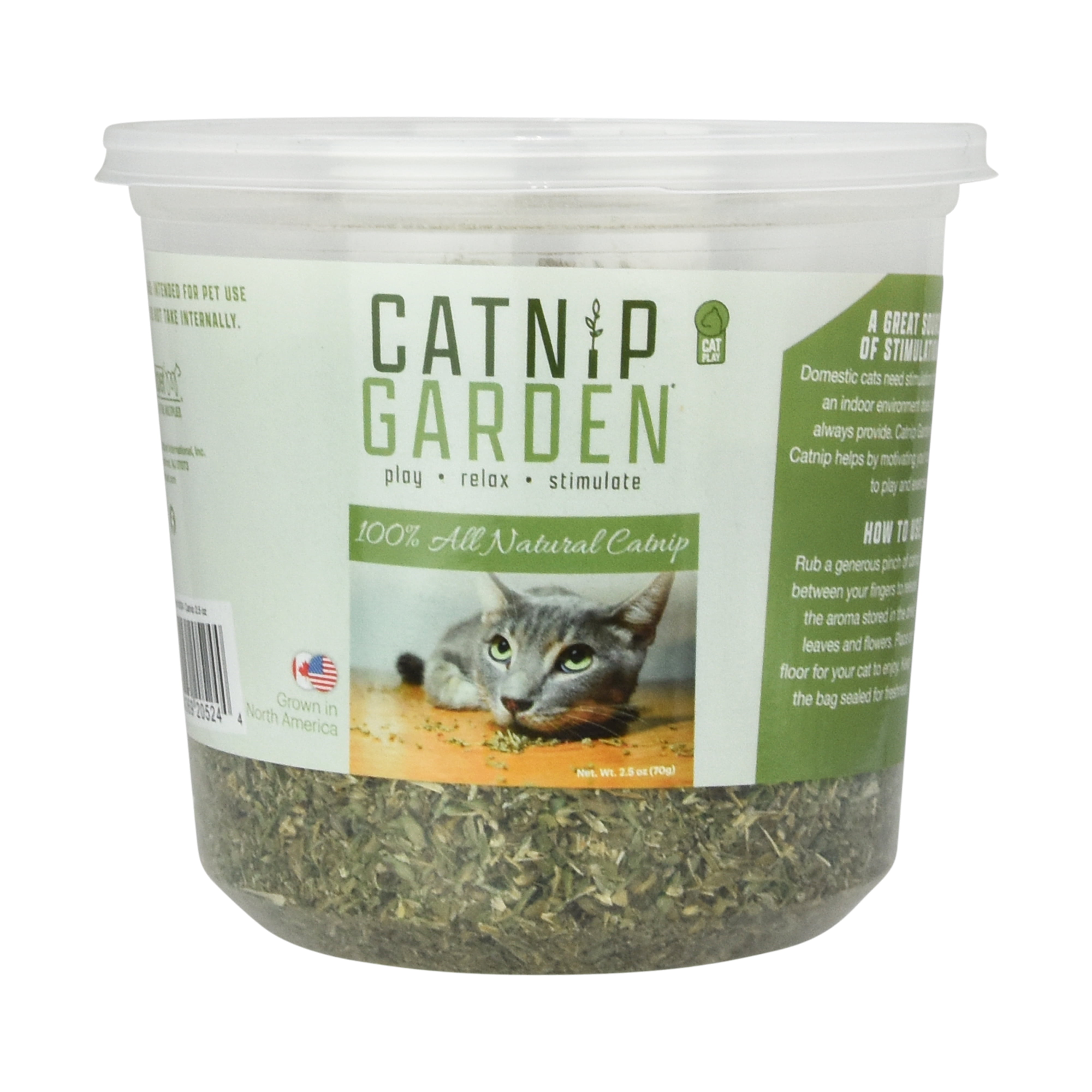 Multipet Catnip Garden, Catnip Cup, Cat Toy, 2.5 oz