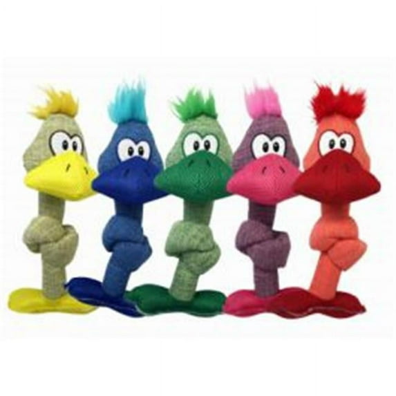 43040 11"Knotted Duck Dog Toy - Quantity 1