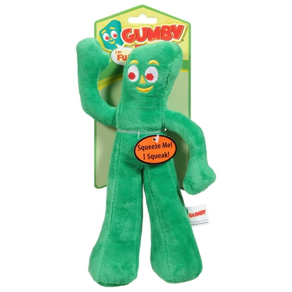 Multipet Dog Toy Gumby Plush 1 ea (Pack Of 6)
