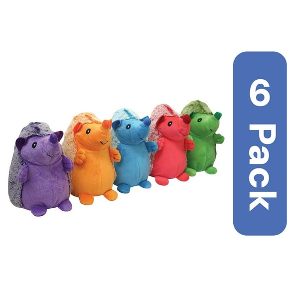 Multipet Dog Toy Hedgehog 8" 1 ea (Pack Of 6)