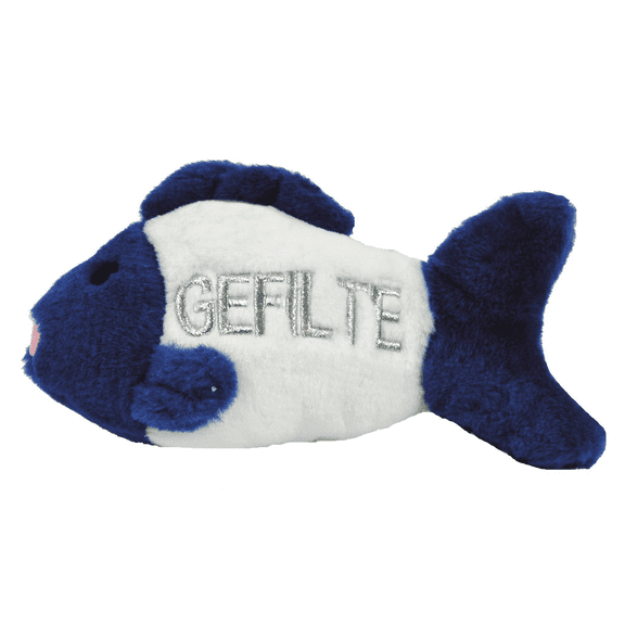 Multipet Gefilte Fish, Dog Toy, Size 4.5"