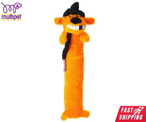 Multipet Halloween Loofa Witch Dog Toy Squeaker Squeaky Medium Large Dogs 12"*