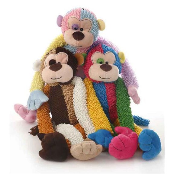 Multipet International 022MP-37812 Multi Crew Monkey Pet Toys
