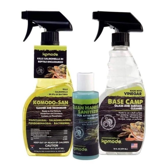 Multipet International 784369932959 16 oz Komodo San Cleaner & Deodorizer Spray