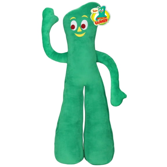 Multipet Officially Licensed Jumbo Plush Gumby Dog Toy, Oversized 24 inches
