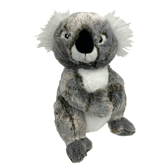 Multipet Jumbo Koala, Plush Dog Toy, Gray, 14 inches