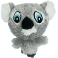 thumbnail image 1 of Multipet Knobby Noggins Plush Koala Dog Toy, Bumpy Rubber Ball Head with Squeaker, 4 inches, 1 of 4